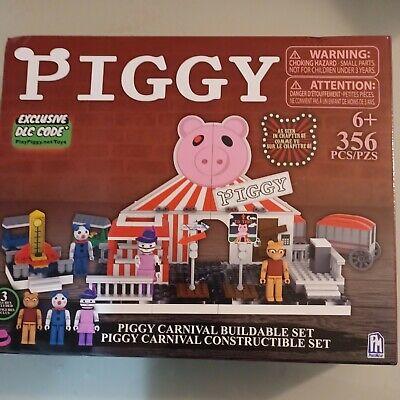 NEW Roblox Piggy Carnival Buildable Building Set w/ Figures & DLC Code 356  Pcs