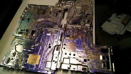Playstation 4 Kühler-Blech-Heatsink,  PS4 Kühlkörper CUH 1116, Mainboard Cover