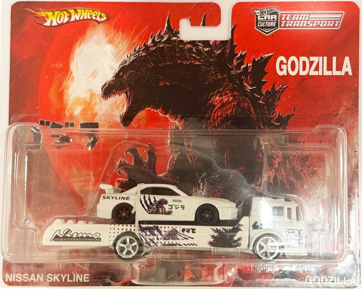 Custom Hot Wheels NISSAN SKILINE R34 Team Transport GODZILLA