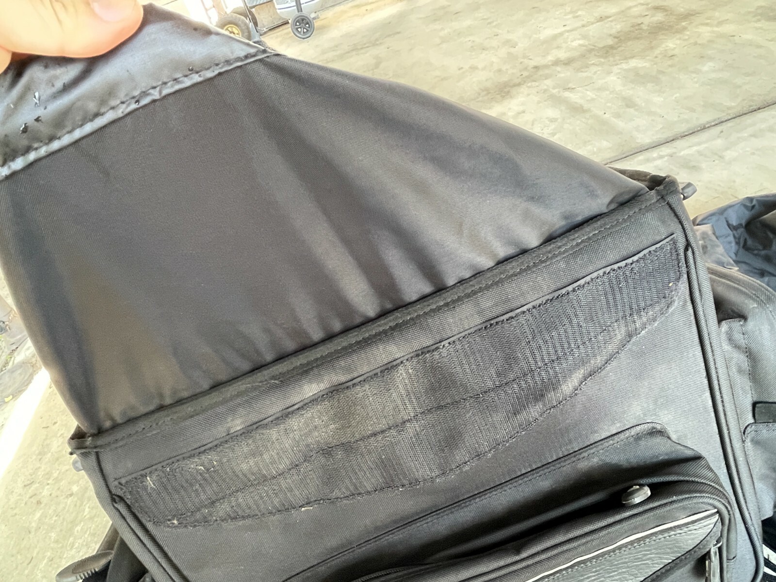 Tourmaster Giant Travel Sissy Bar Motorcycle Luggage Bag eBay