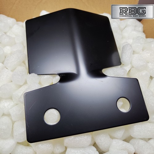 Bumper Protector Towbar Plate Tow Ball BLACK Bolt on Bracket Towing Trailer - Picture 8 of 14