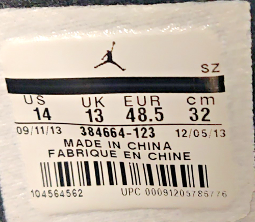 Air Jordan 6 Retro 2014 Infrared White 384664-123 Size 14 Near Mint Condition - Picture 16 of 18