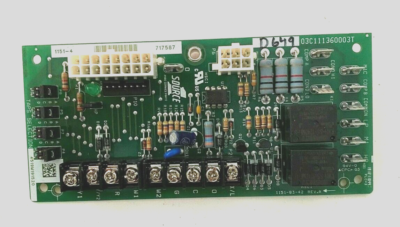 York Coleman Luxaire 717587 CFM Selection Control Circuit Board