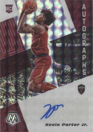 Kevin Porter Jr RC Auto 2019-20 Mosaic PSA 9 MINT Rookie Autograph