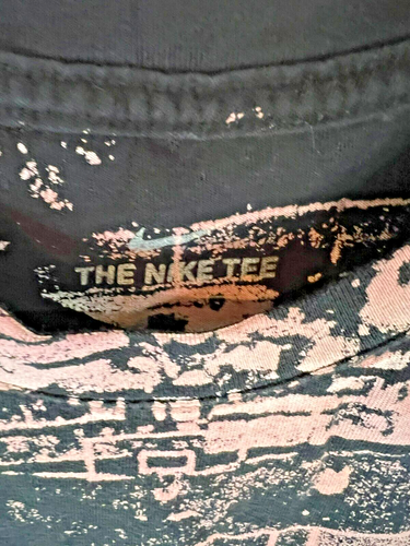 Nike New York Vs New York Tee AOP Paint Splatter Basketball Court Shirt M - Picture 4 of 6