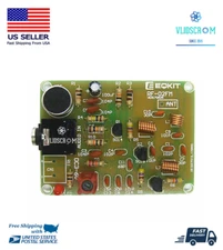 DIY Kit DC 3-6V FM Transmitter Module 88-108MHz FM Wireless Microphone Suit