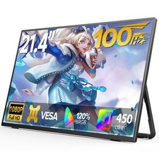 21.4" 1080P 100Hz Gaming Monitor Portable Monitor Freesync Freestanding Display
