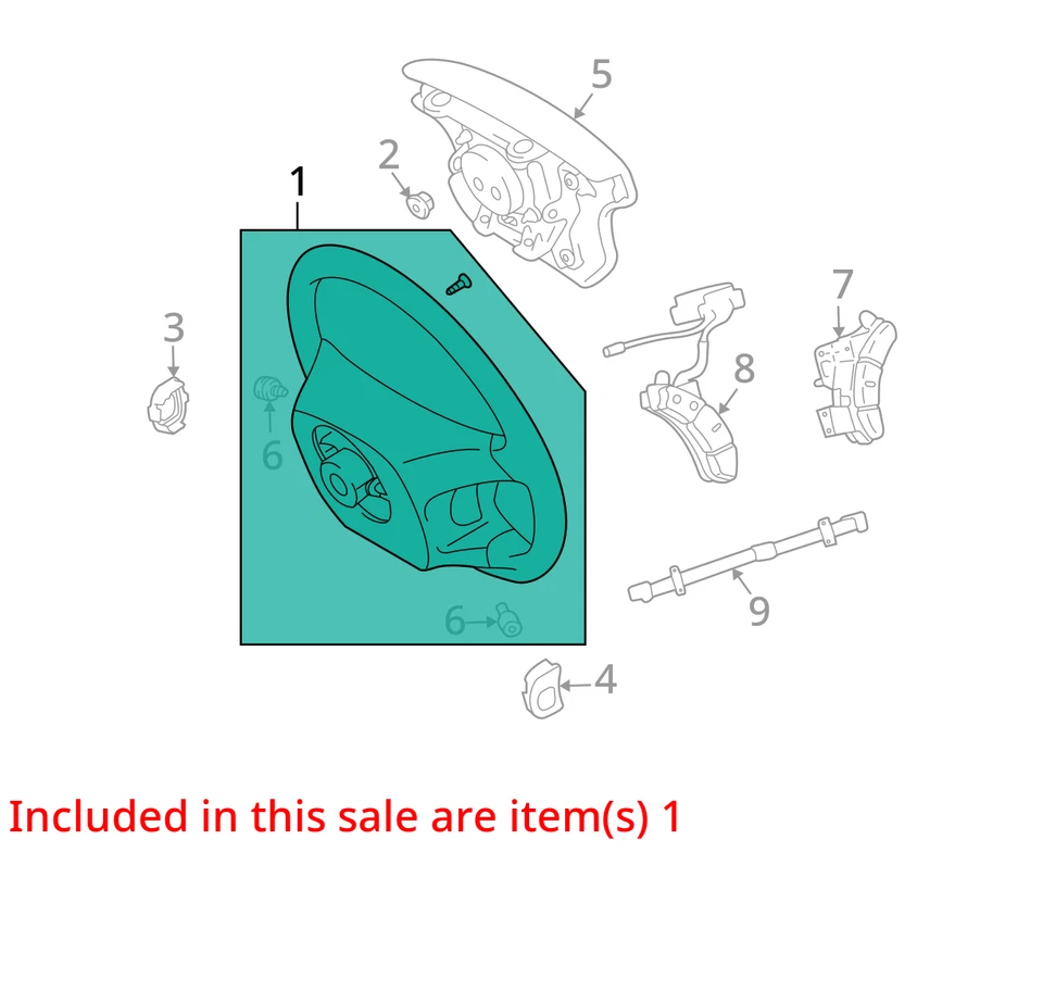 Toyota Land Cruiser 100 4RUNNER Lexus GX470 LX470 PIANO BLACK STEERING WHEEL - Image 3 of 4