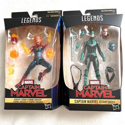 Hasbro Marvel Legends Captain Marvel 2er Pack Starforce Binary Form Exclusive
