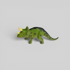 1997 Vintage TM Triceratops 4.25  Long X 1.5  Tall Toy Dinosaur SHIPS FREE