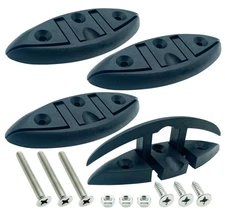 Marine Nylon 5" Folding CleatFlip Up Dock CleatBoat Kayak Mooring Cleat Acces...