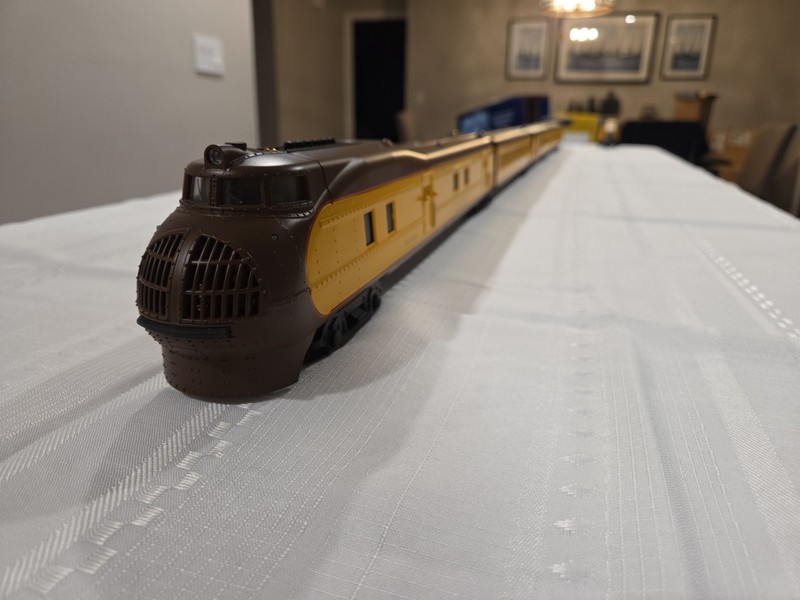 Lionel 6-51007 Prewar O Gauge UP 752E STREAMLINER 753 754 Vestibule & Sleeper