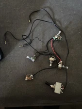 Guitarfetish Kwik Plug LP Wiring Harness Pre-Wired 3 Way Toggle