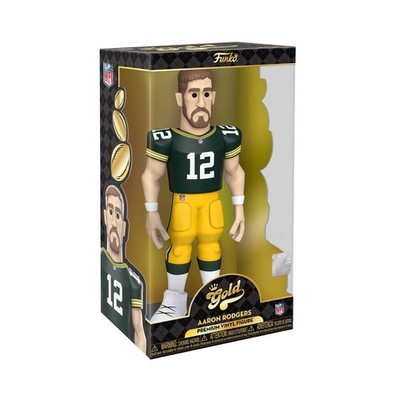 Funko Gold 12'' NFL: Packers - Aaron Rodgers - 1/6 Quote Für Seltene Chase-Varian