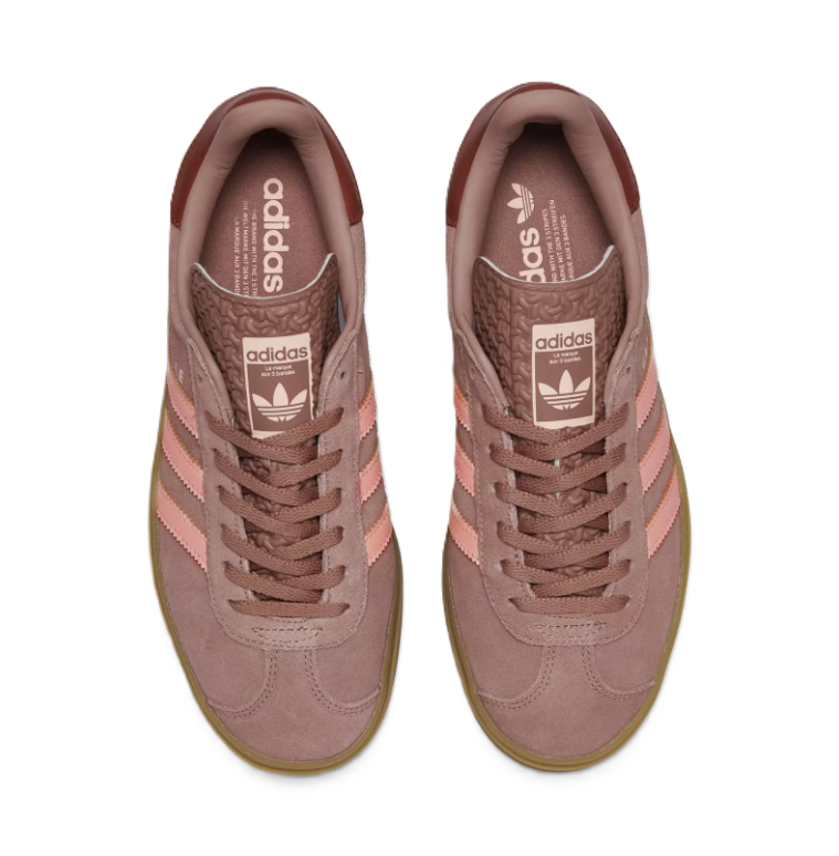 adidas Women's Gazelle Bold Warm Clay/Clear Orange/Preloved Ruby