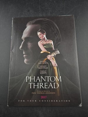 Phantom Thread 2017 FYC Awards Screener DVD Daniel Day-Lewis Paul Thomas Anderso