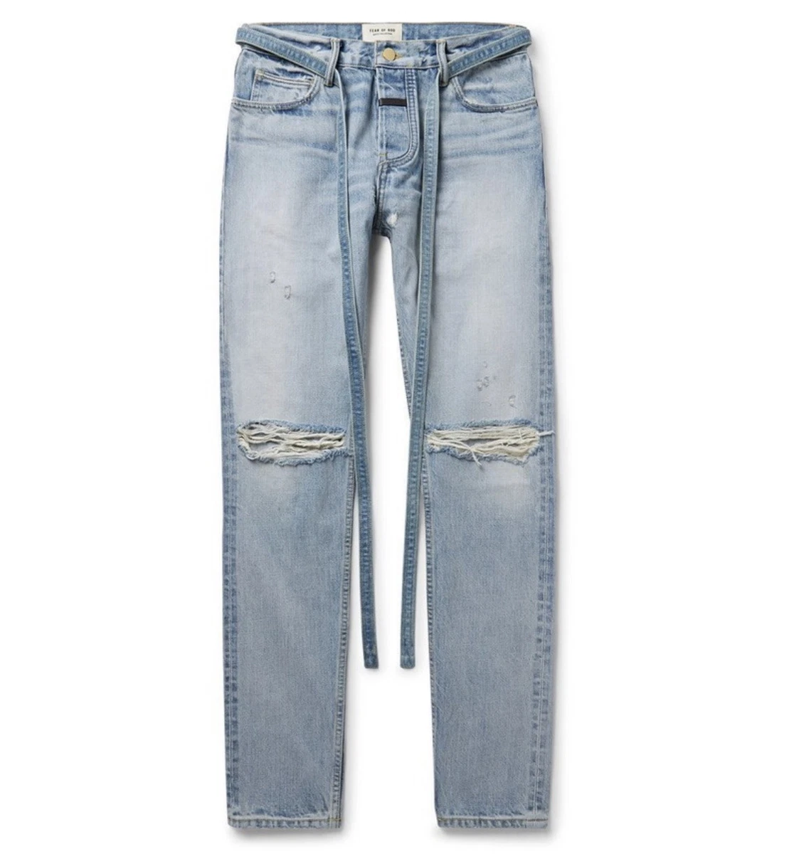 Fear of God Blue Regular Jeans for Men for sale | eBay