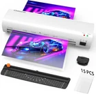 Laminator Machine, 9-Inch Letter Size Laminating Machine with 15 Laminating Pouc