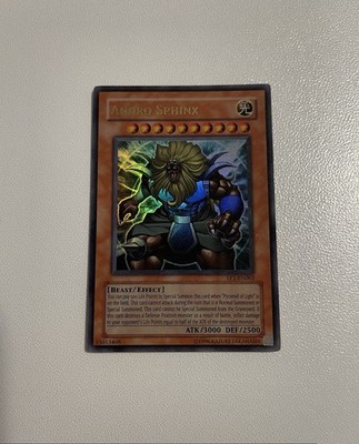 Andro Sphinx EP1-EN002 Yu-Gi-Oh! Movie Exclusive Pack Unlimited ULTRA RARE LP