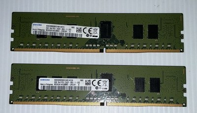 Lot of 2  M393A1K43BB0-CRC  16GB (2x8GB) Samsung DDR4 2400 ECC RDIMM  Memory