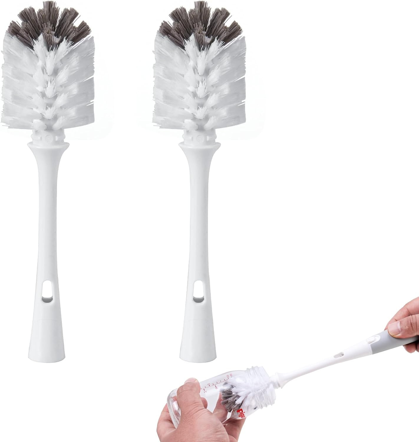 Bottle Brush Replacement Head Compatible with Oxo,Flexible D