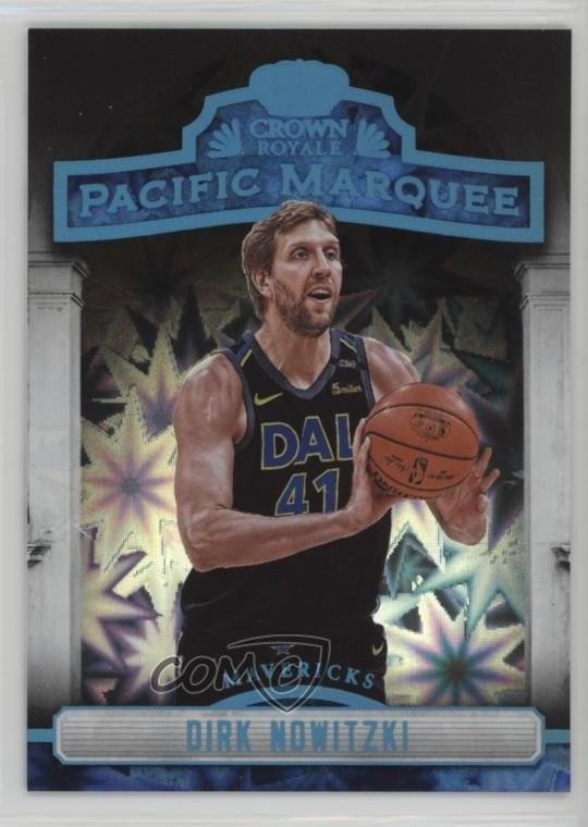 2018-19 Panini Crown Royale Pacific Marquee Dirk Nowitzki #48 HOF h8k