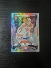 Gianna Kneepkens 2026 Panini Prizm WNBA Mojo Prizm Auto RC 15/25 #143 Sun