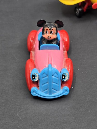 Lot of 6 Vintage 70s Tomy Disney Mickey Mouse Donald Duck Die Cast Made in Japan - Picture 2 of 13