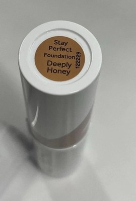 No7 Foundation Stick Stay Perfect Deeply Honey .28oz All Day Coverage NEW