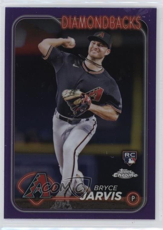 2024 Topps Chrome Purple Refractor 159/250 Bryce Jarvis #75 1g1q