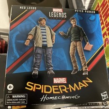 Hasbro Marvel Legends Spider-Man Ned Leeds and Peter Parker 2 Pack 6 Inch Action