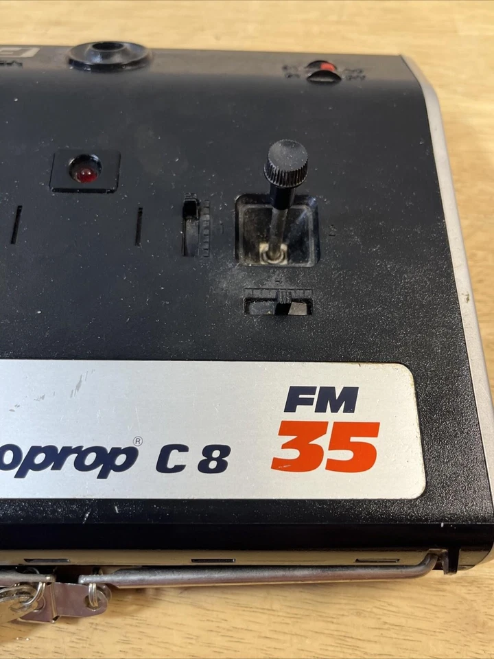 Radio RC Graupner Varioprop C8 FM 35 1977 de colección SIN PROBAR COMO ESTÁ Foto 3 de 4