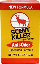 Wildlife Research Scent Killer Bar Soap Odor Eliminator Unscented 4.5 Oz Bar 541