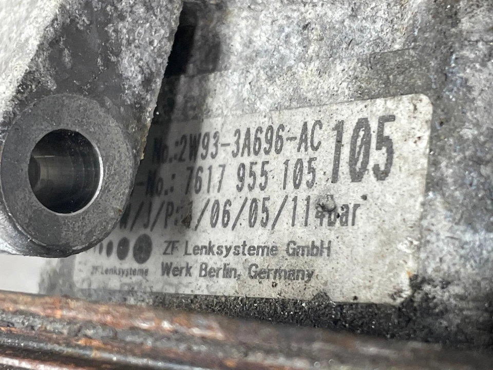 Jaguar XJ8 2005 bomba de dirección asistida motor 94 k 4,0 L 2W93-3A696-CA OEM 04 05 06 07 Foto 3 de 4