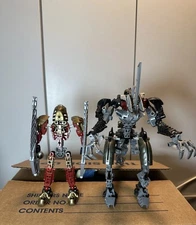Lego Bionicle 8811 LHIKAN & KIKANALO Metru Nui Toa set - Complete
