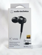 Audio-Technica ATH-CKD7NC BK USB Type-C Noise Cancelling Hi-Res Earphones  Japan
