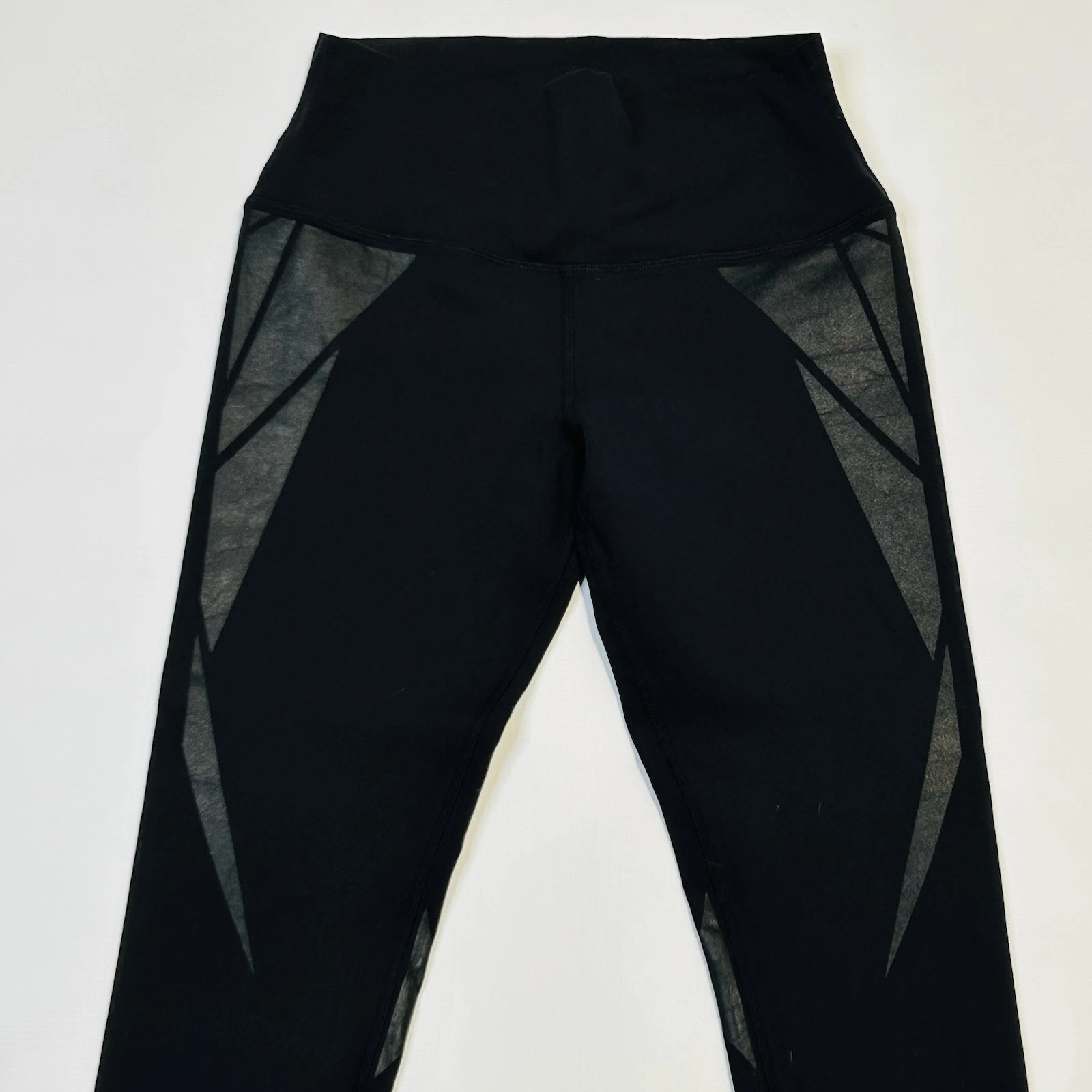 alo-yoga airbrush high rise geometric print leggings