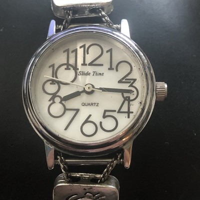 Slide Time Quartz Watch