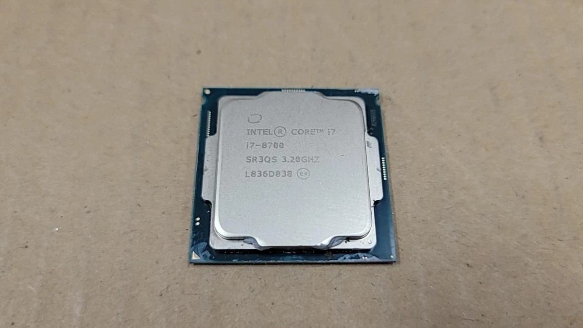 Intel Intel Core i7-8700 Processor Model Computer Processors LGA