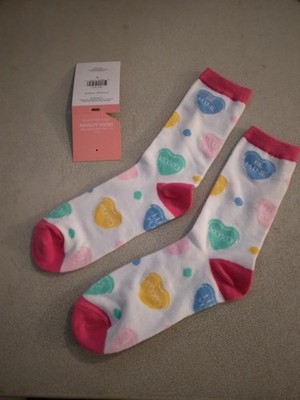 Valentine's socks Be Mine XOXO Kiss me  278190