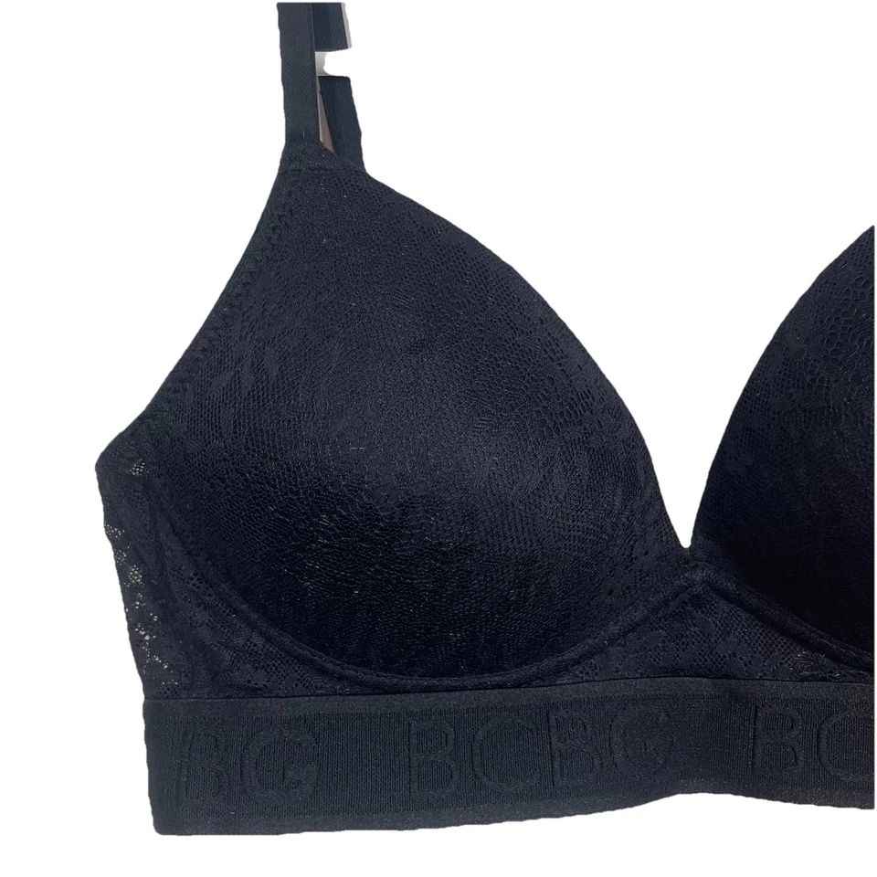 Sujetador de encaje BCBGeneration BCBG para mujer 36B negro caprichoso hada oscura caprichoso Foto 3 de 4