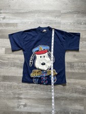 Vintage 80S 90S Peanuts Snoopy Sailor Single Stitch Graphic Toddler Shirt