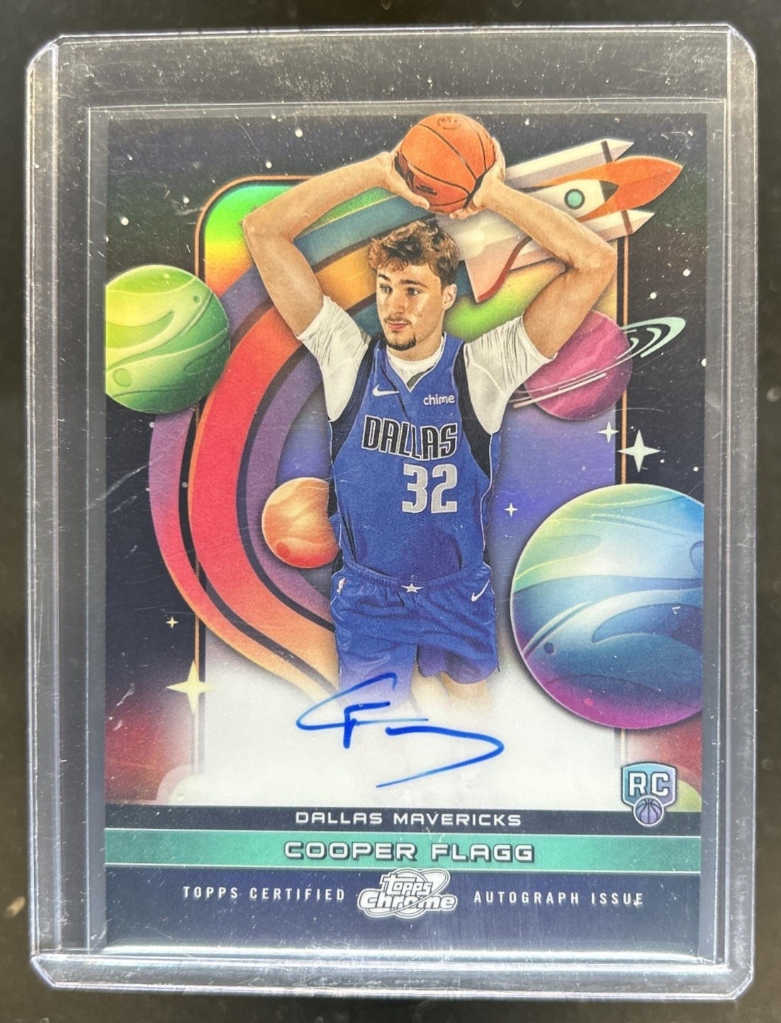 2025-26 Topps Cosmic Chrome Cooper Flagg First Flight Signatures RC Auto #FF-CF
