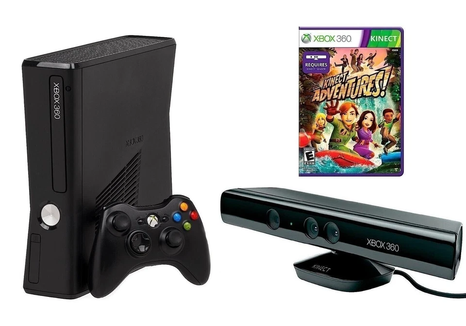 Authentic Xbox 360 Console S + Pick Kinect 4GB 250GB 500GB & More + US Seller - Image 3 of 3