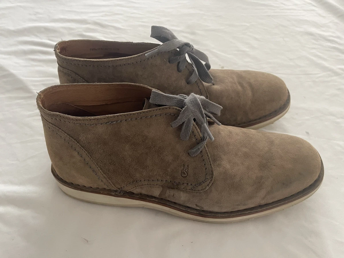 EUC Vince Scott Ankle Lace Up Chukka Boot, Desert Clay Suede Leather, 10.5 Suede Boots Orange Bootie for Women for sale | eBay main image 4