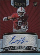 2023 Panini Select Draft Picks - Elijah Higgins #YS-EHI Red Prizm 