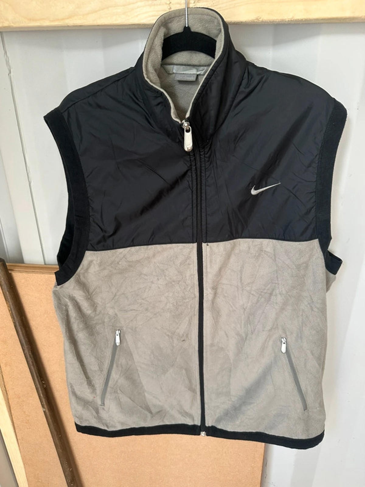 SACAI X NIKE Scaldacorpo vintage Y2K Nike mezzo pile grande