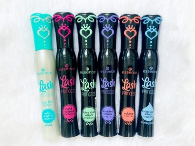 All 6 Essence Lash Princess Mascaras, Full Size  