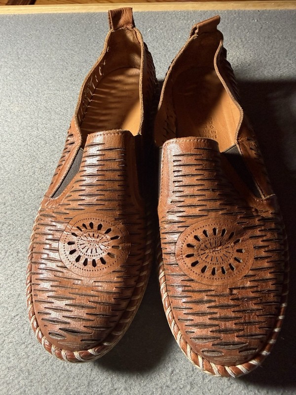 Spring Step Women’s Brown Slip Ons Size 41