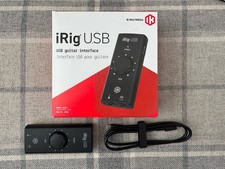 IK Multimedia iRig USB C Guitar Interface - Boxed